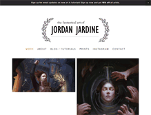 Tablet Screenshot of jordanjardine.com